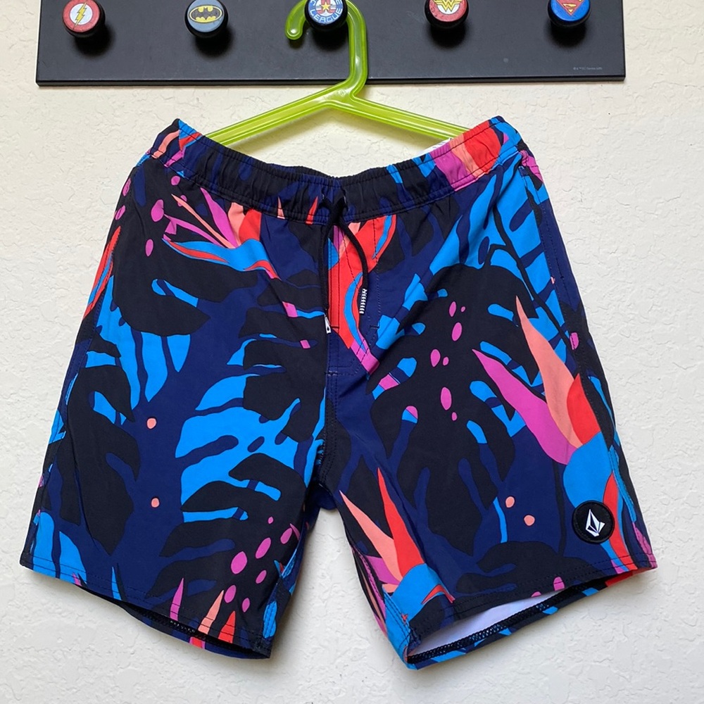 Boys Volcom swim trunks